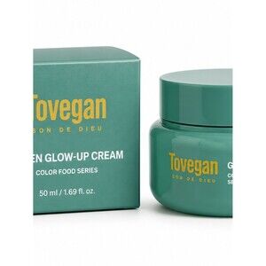 Tovegan Green Glow-Up Cream 50 mL / 1.69 fl oz - BNIB